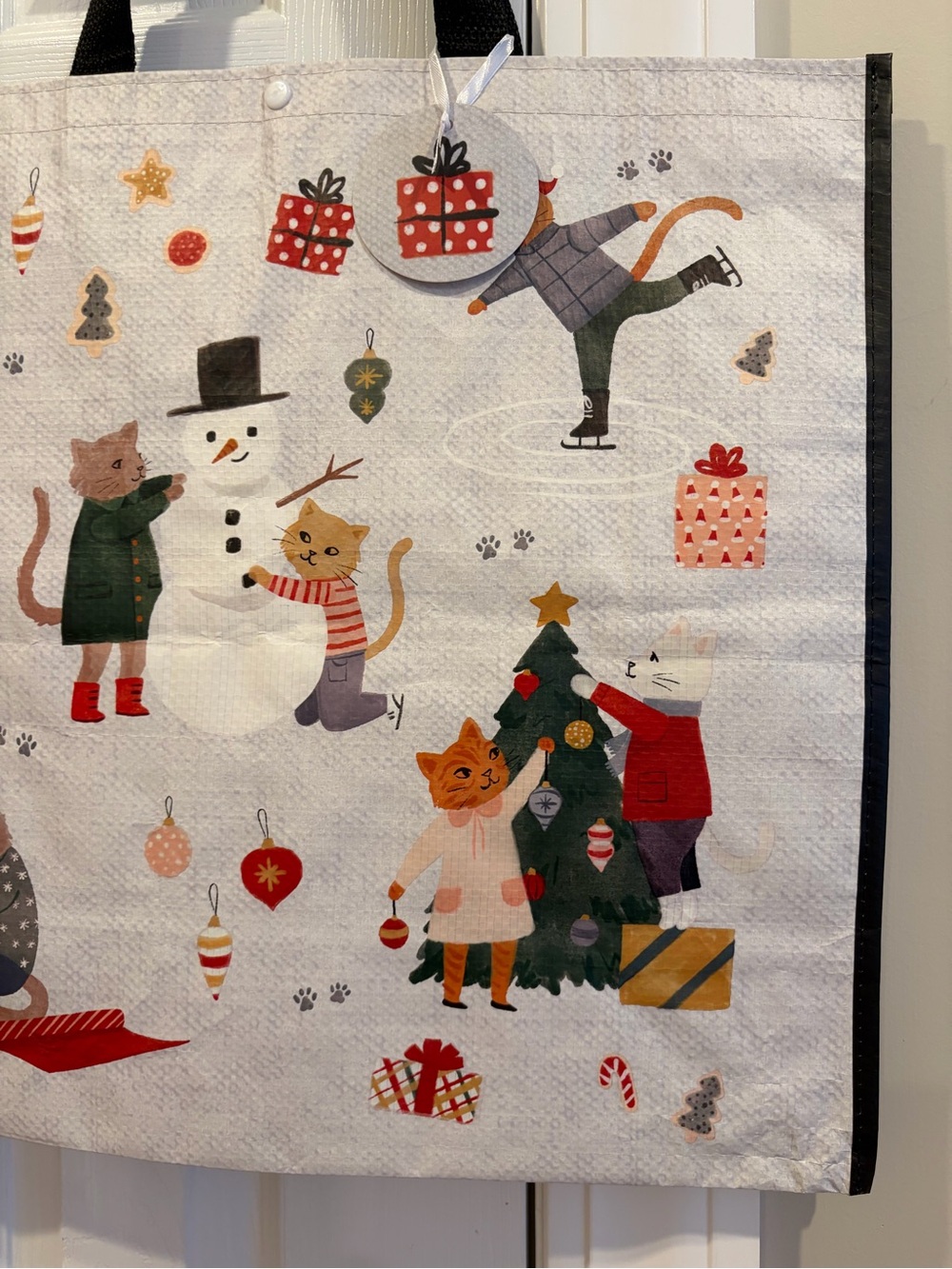 TJ Maxx/ Marshalls Holiday Cat & Mouse Reusable Tote Bags ๐ฑ๐๐
๐ป๐ญ - Picture 9 of 13